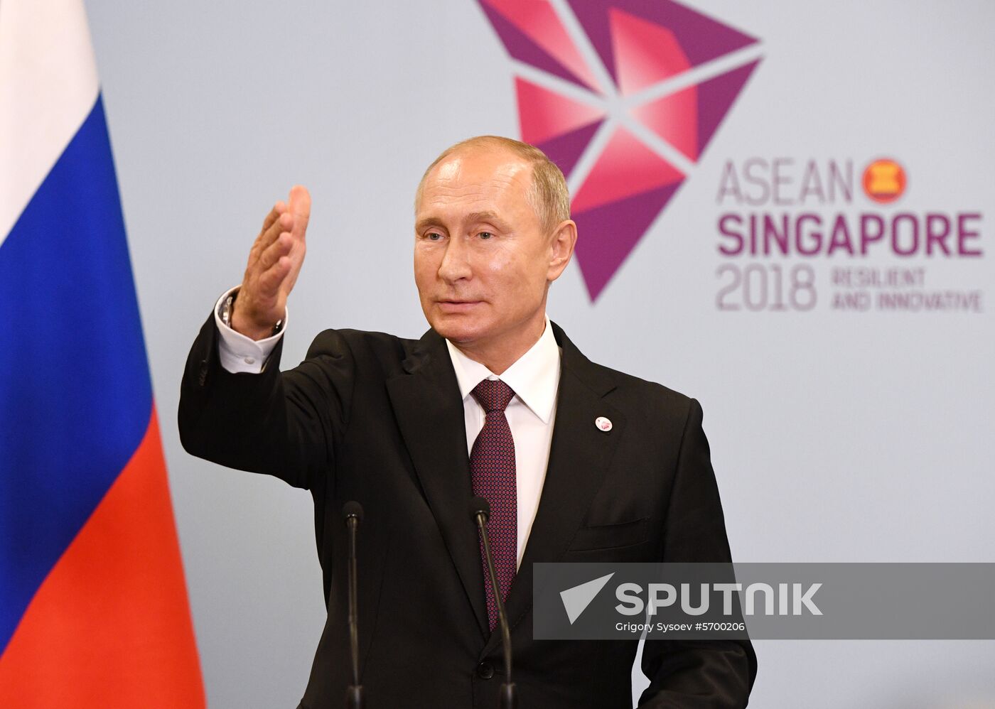 Singapore Putin