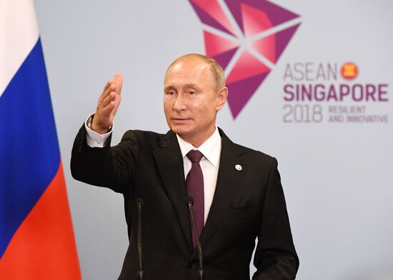 Singapore Putin