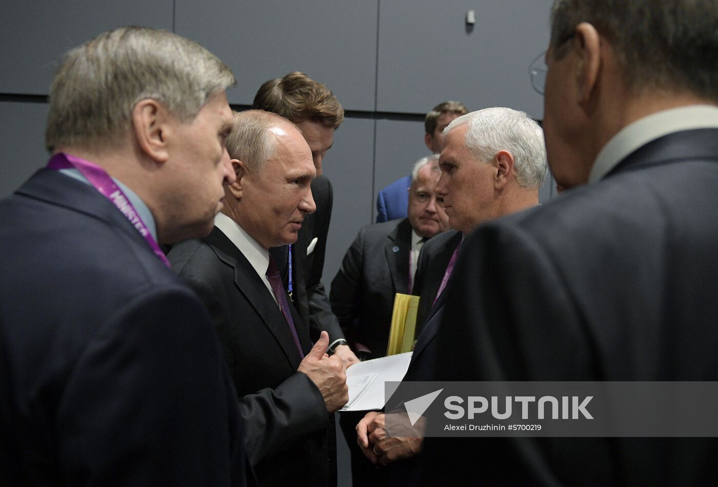 President Putin's visit to Singapore. Day three