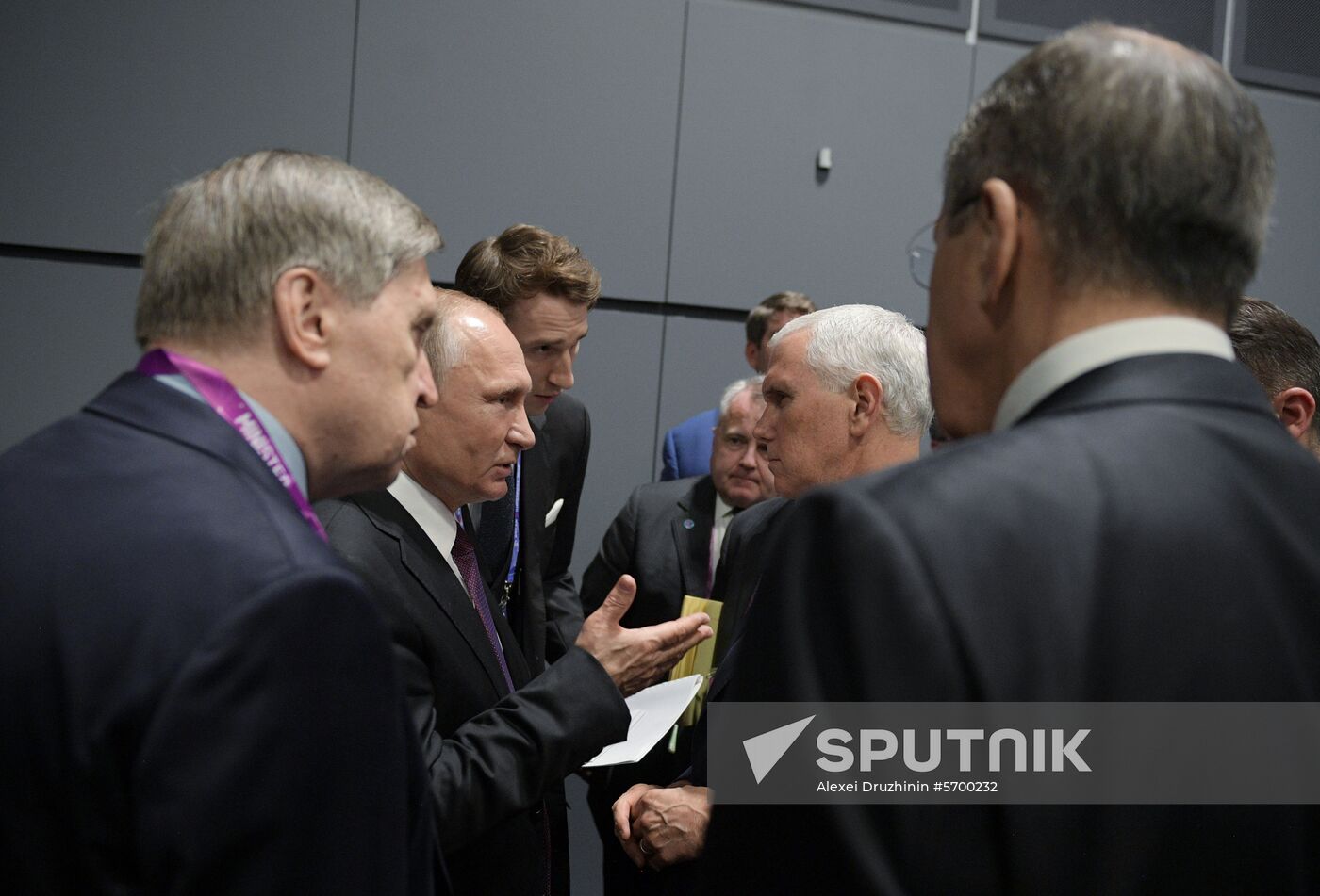 President Putin's visit to Singapore. Day three