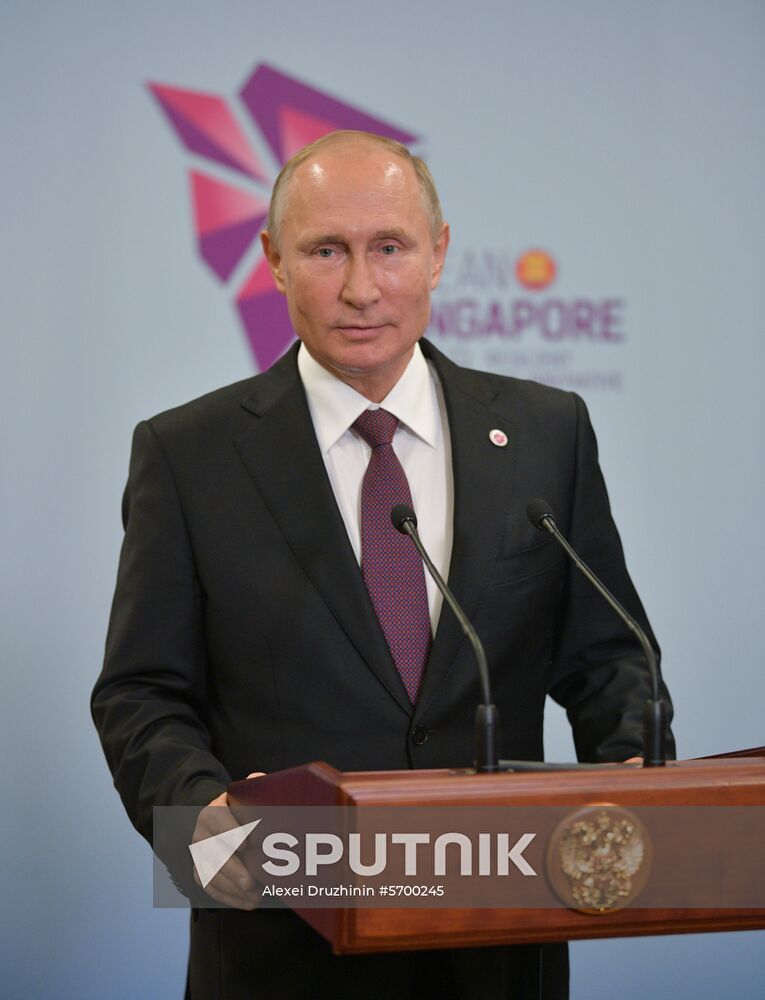 President Putin's visit to Singapore. Day three