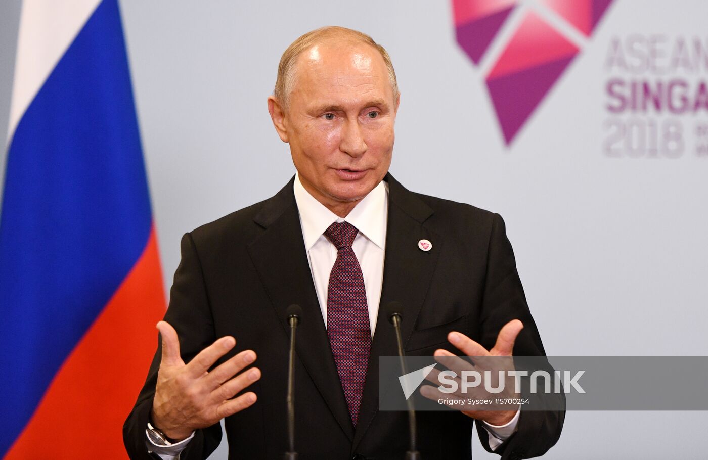 Singapore Putin