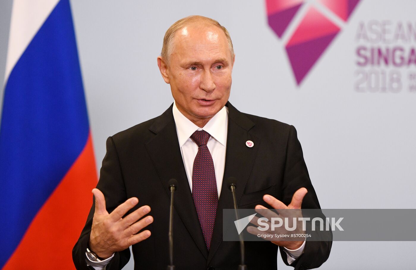 Singapore Putin
