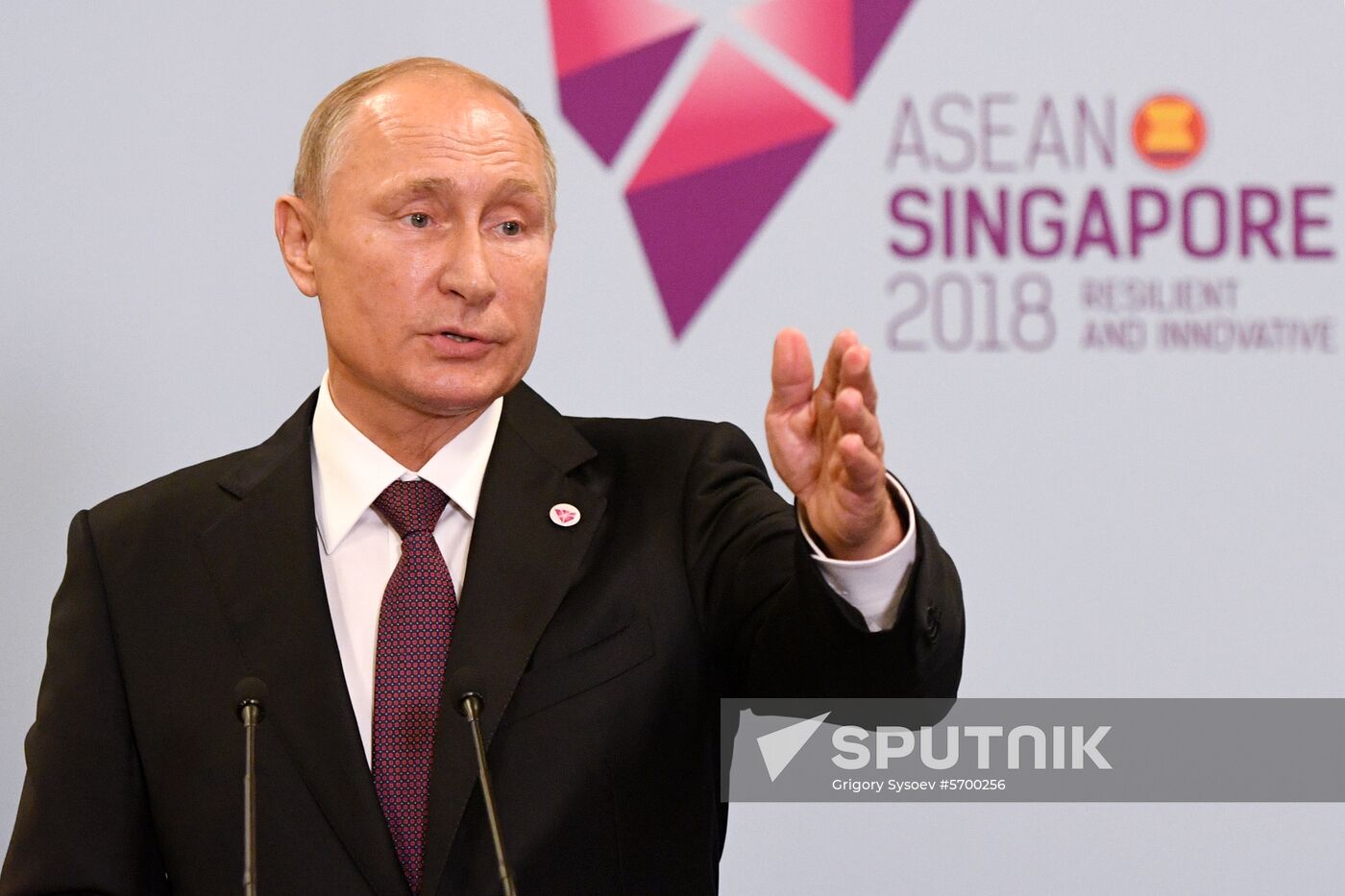 Singapore Putin
