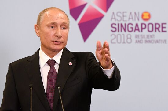 Singapore Putin