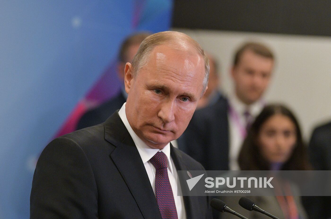 President Putin's visit to Singapore. Day three