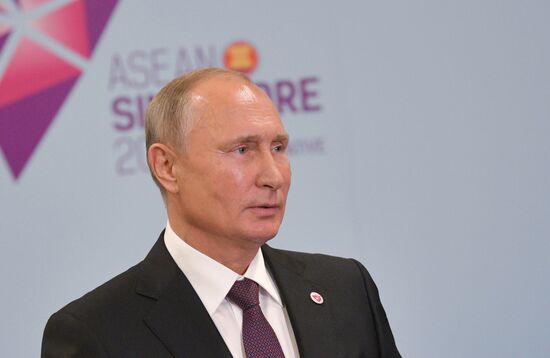 President Putin's visit to Singapore. Day three