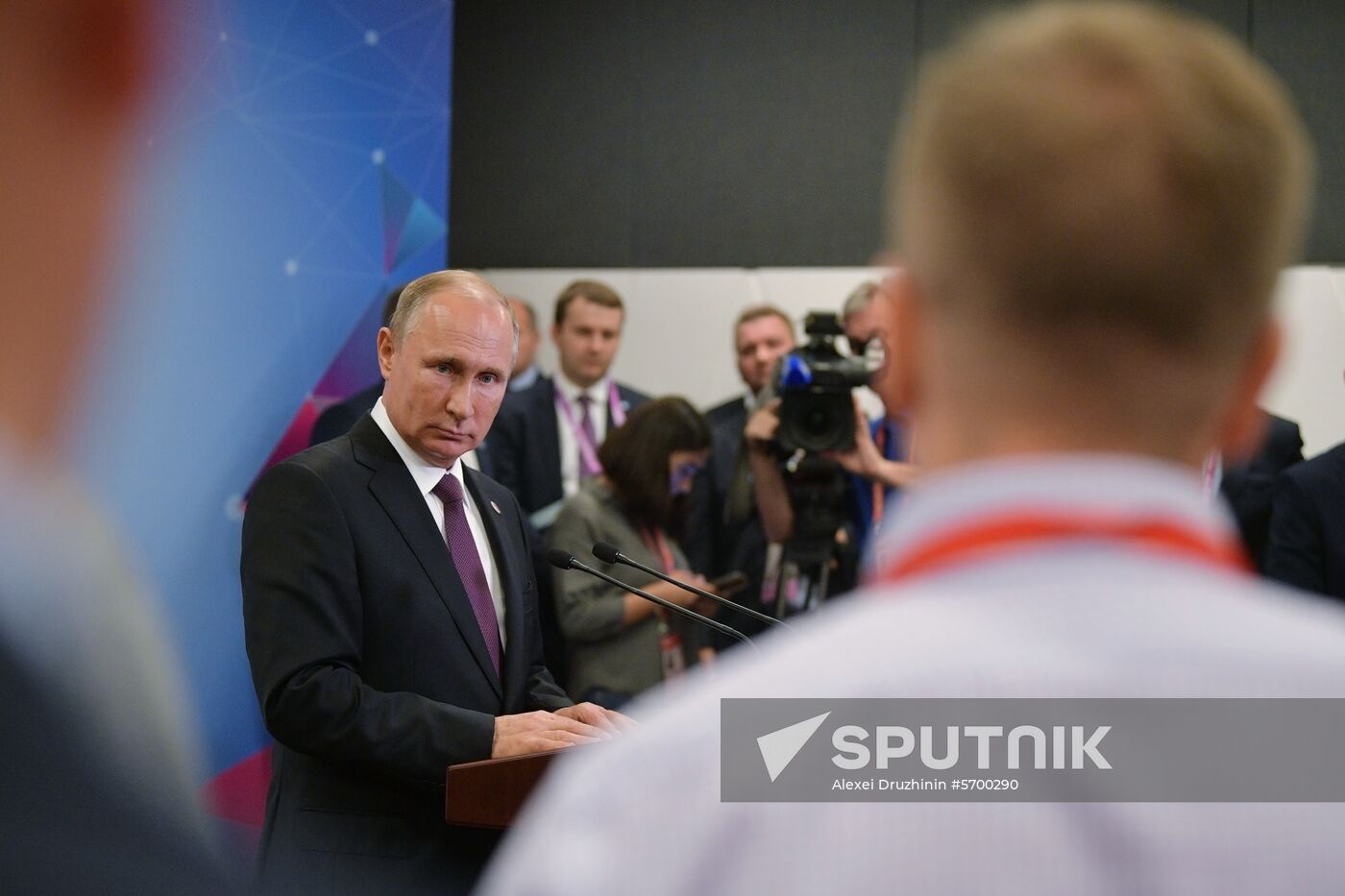President Putin's visit to Singapore. Day three