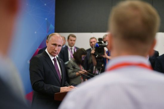 President Putin's visit to Singapore. Day three