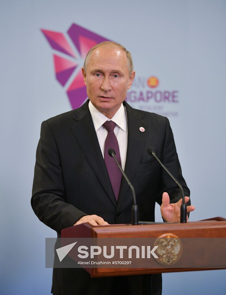 President Putin's visit to Singapore. Day three