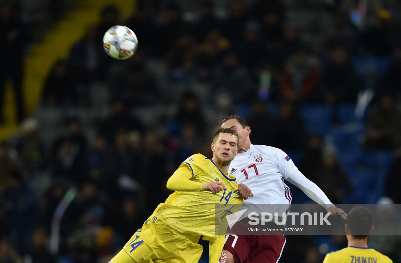 Kazakhstan Soccer Nations League Kazakhstan - Latvia