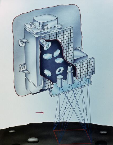 Phobos unmanned space station