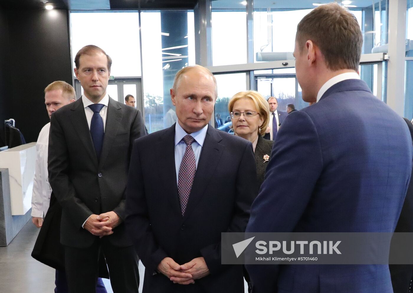 Russian President Vladimir Putin's working trip to St. Petersburg
