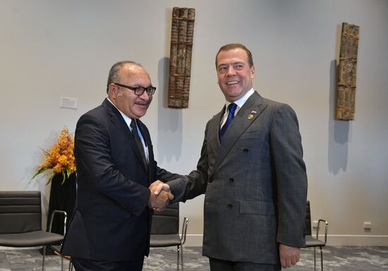Prime Minister Medvedev attends APEC summit in Papua New Guinea