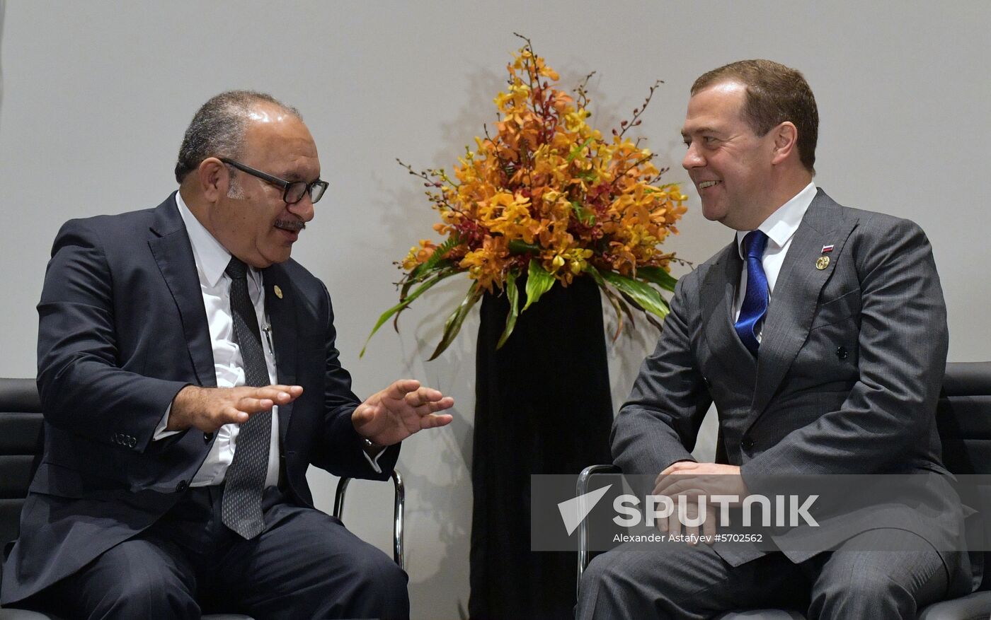 Prime Minister Medvedev attends APEC summit in Papua New Guinea