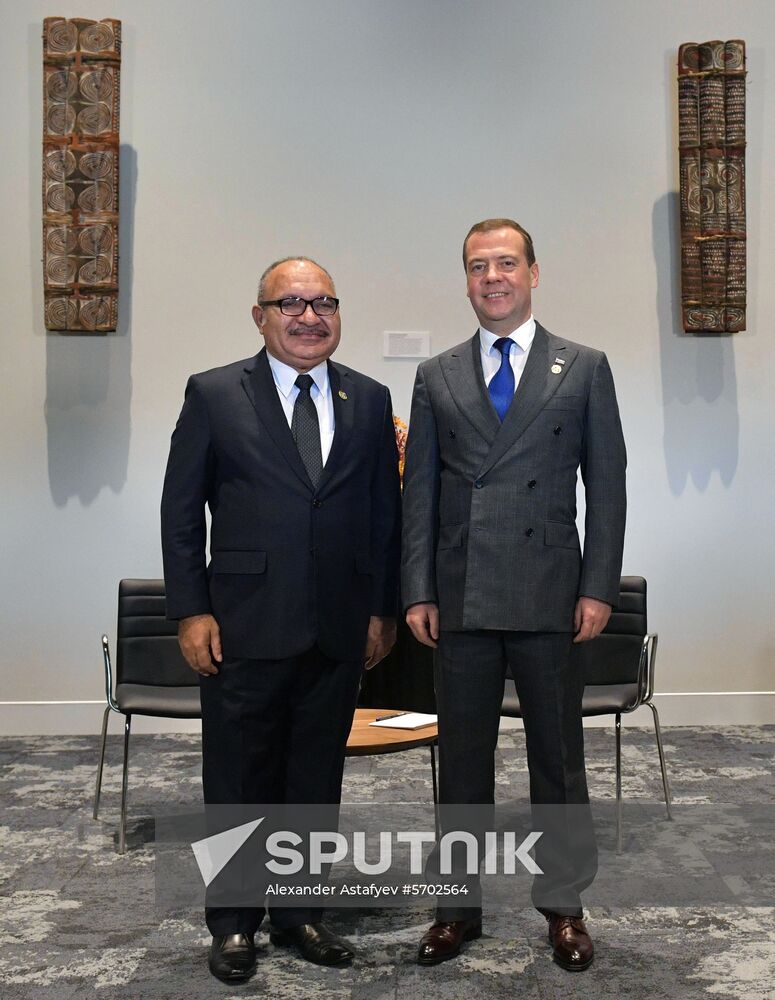 Prime Minister Medvedev attends APEC summit in Papua New Guinea