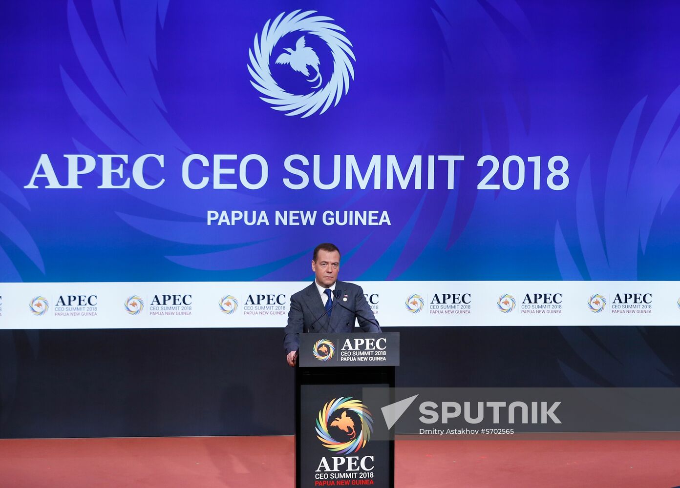 Prime Minister Medvedev attends APEC summit in Papua New Guinea