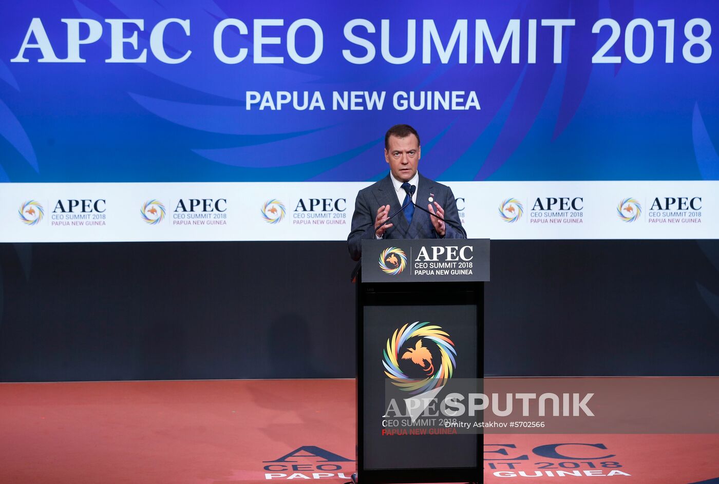 Prime Minister Medvedev attends APEC summit in Papua New Guinea