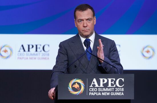 Prime Minister Medvedev attends APEC summit in Papua New Guinea