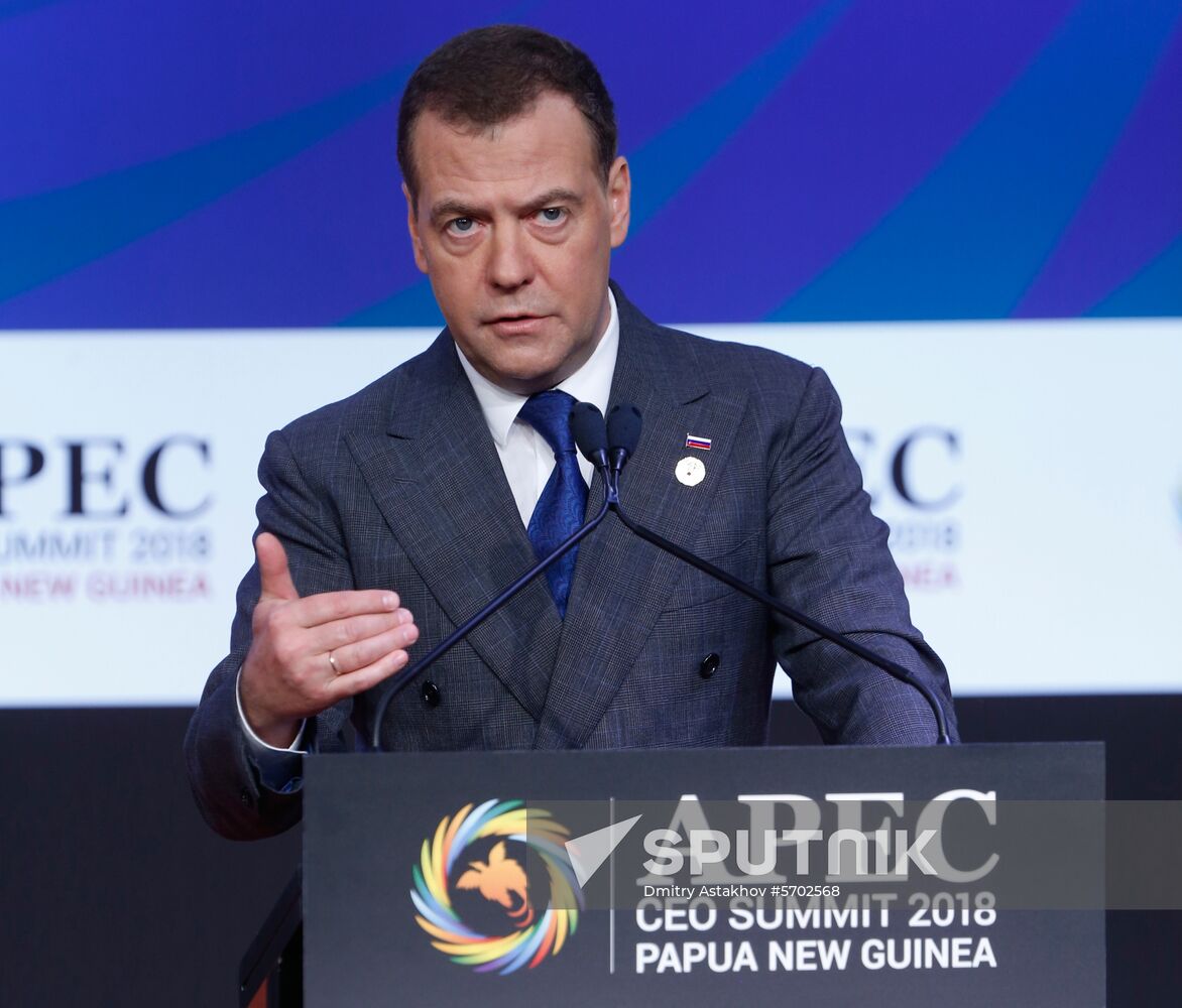 Prime Minister Medvedev attends APEC summit in Papua New Guinea