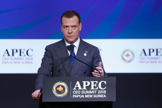 Prime Minister Medvedev attends APEC summit in Papua New Guinea