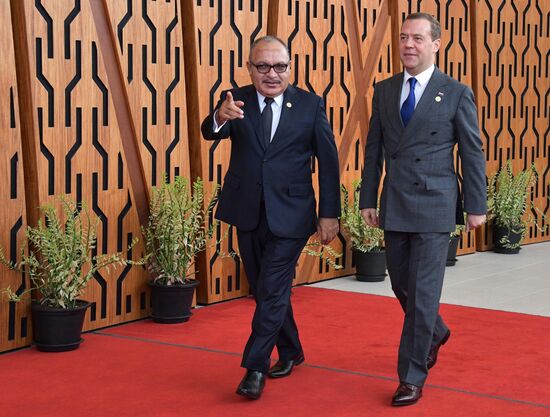 Prime Minister Medvedev attends APEC summit in Papua New Guinea