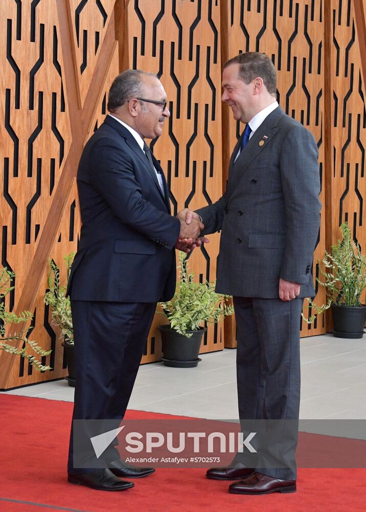 Prime Minister Medvedev attends APEC summit in Papua New Guinea