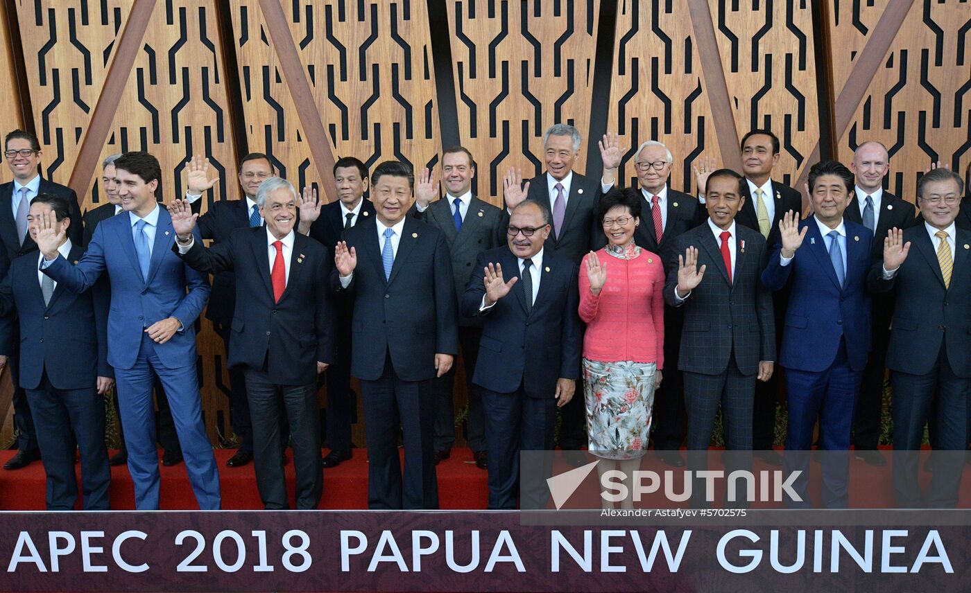 Prime Minister Medvedev attends APEC summit in Papua New Guinea