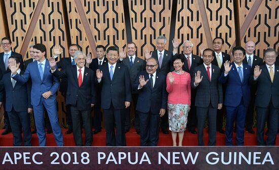 Prime Minister Medvedev attends APEC summit in Papua New Guinea