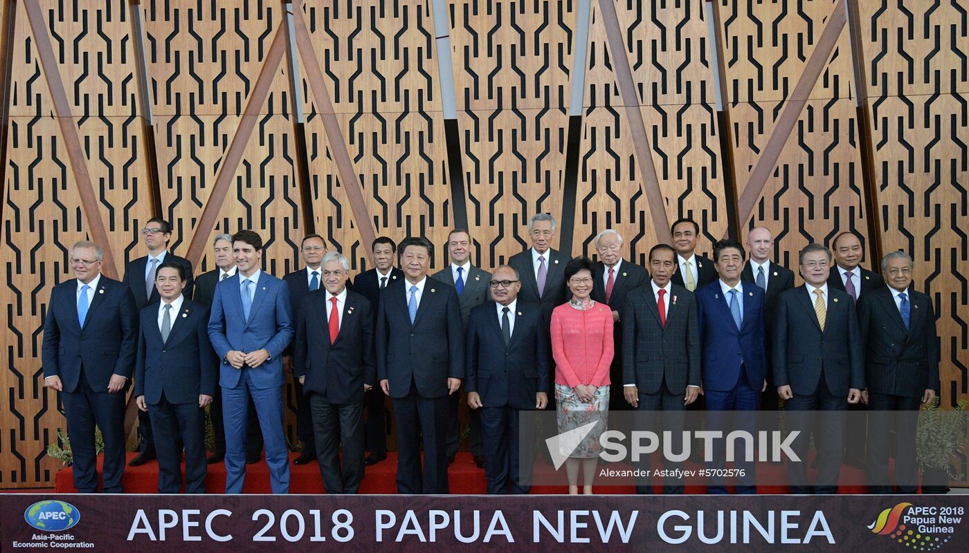 Prime Minister Medvedev attends APEC summit in Papua New Guinea