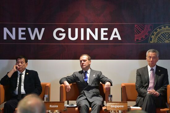 Prime Minister Medvedev attends APEC summit in Papua New Guinea