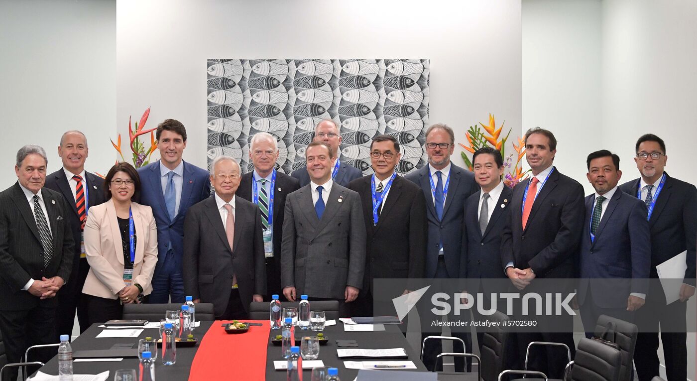 Prime Minister Medvedev attends APEC summit in Papua New Guinea