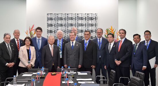 Prime Minister Medvedev attends APEC summit in Papua New Guinea