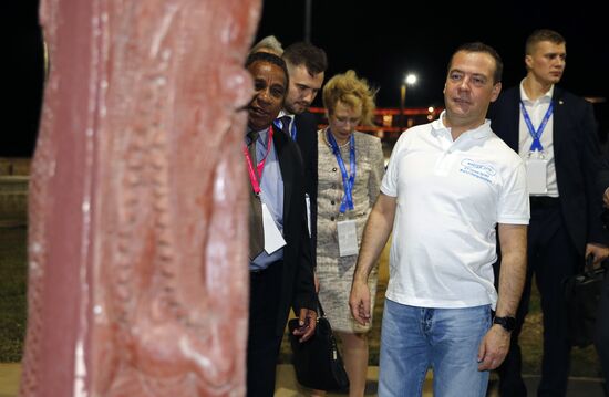 Prime Minister Medvedev attends APEC summit in Papua New Guinea
