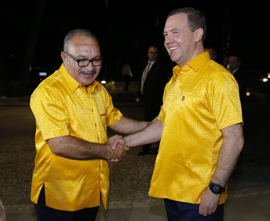 Prime Minister Medvedev attends APEC summit in Papua New Guinea