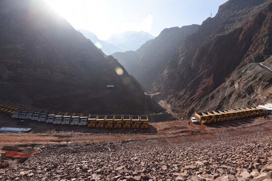 Tajikistan Rogun Dam