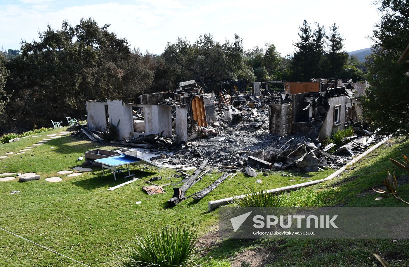 Consequences of wildfires in California
