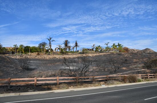 Consequences of wildfires in California