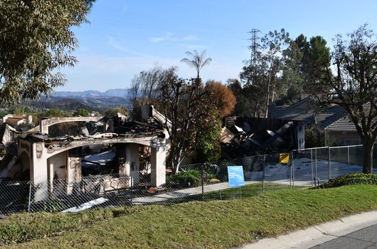 Consequences of wildfires in California