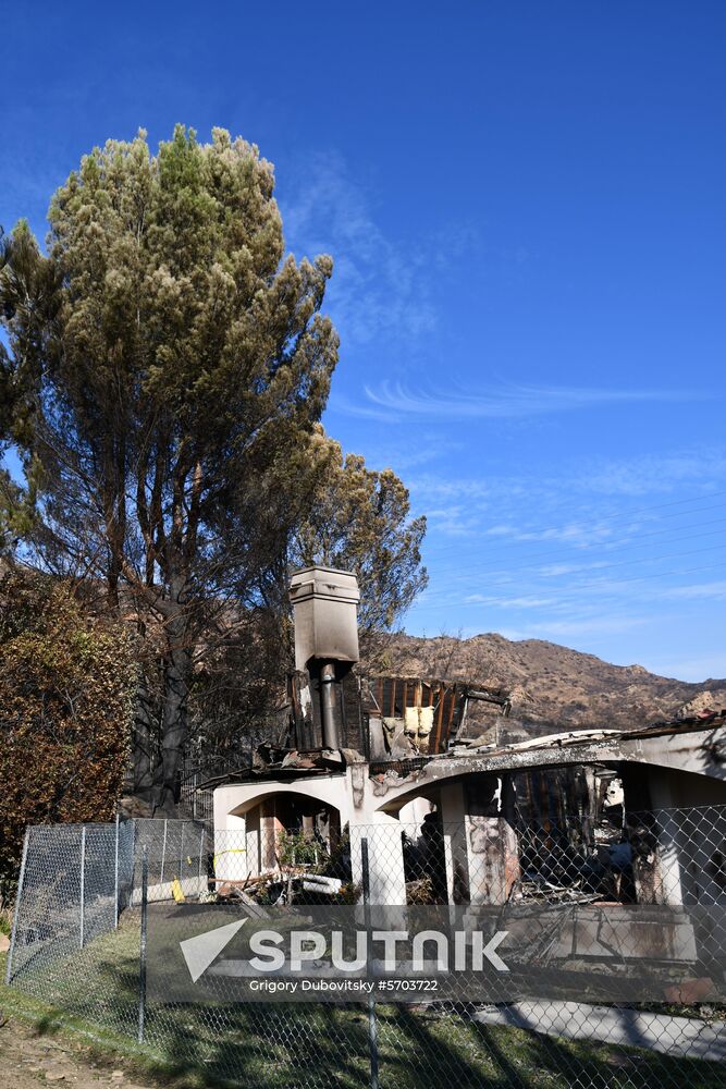 Consequences of wildfires in California