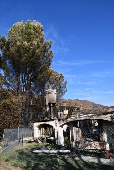Consequences of wildfires in California