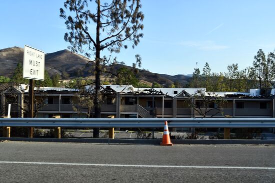Consequences of wildfires in California