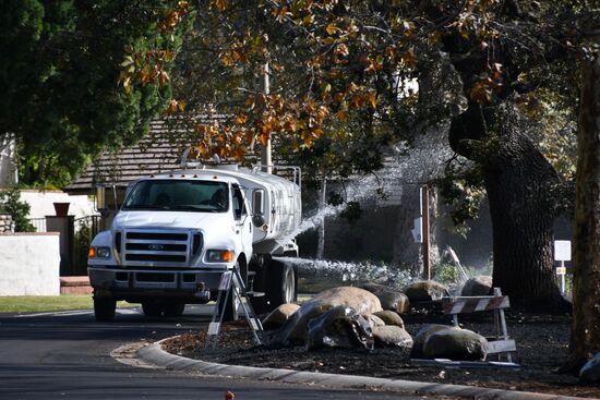 Consequences of wildfires in California
