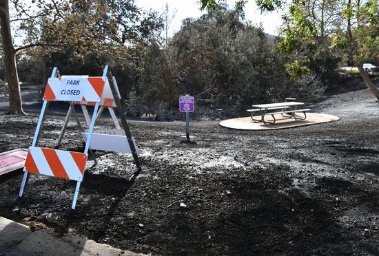 Consequences of wildfires in California