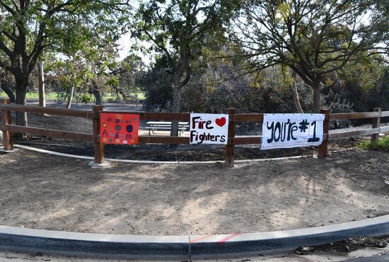 Consequences of wildfires in California