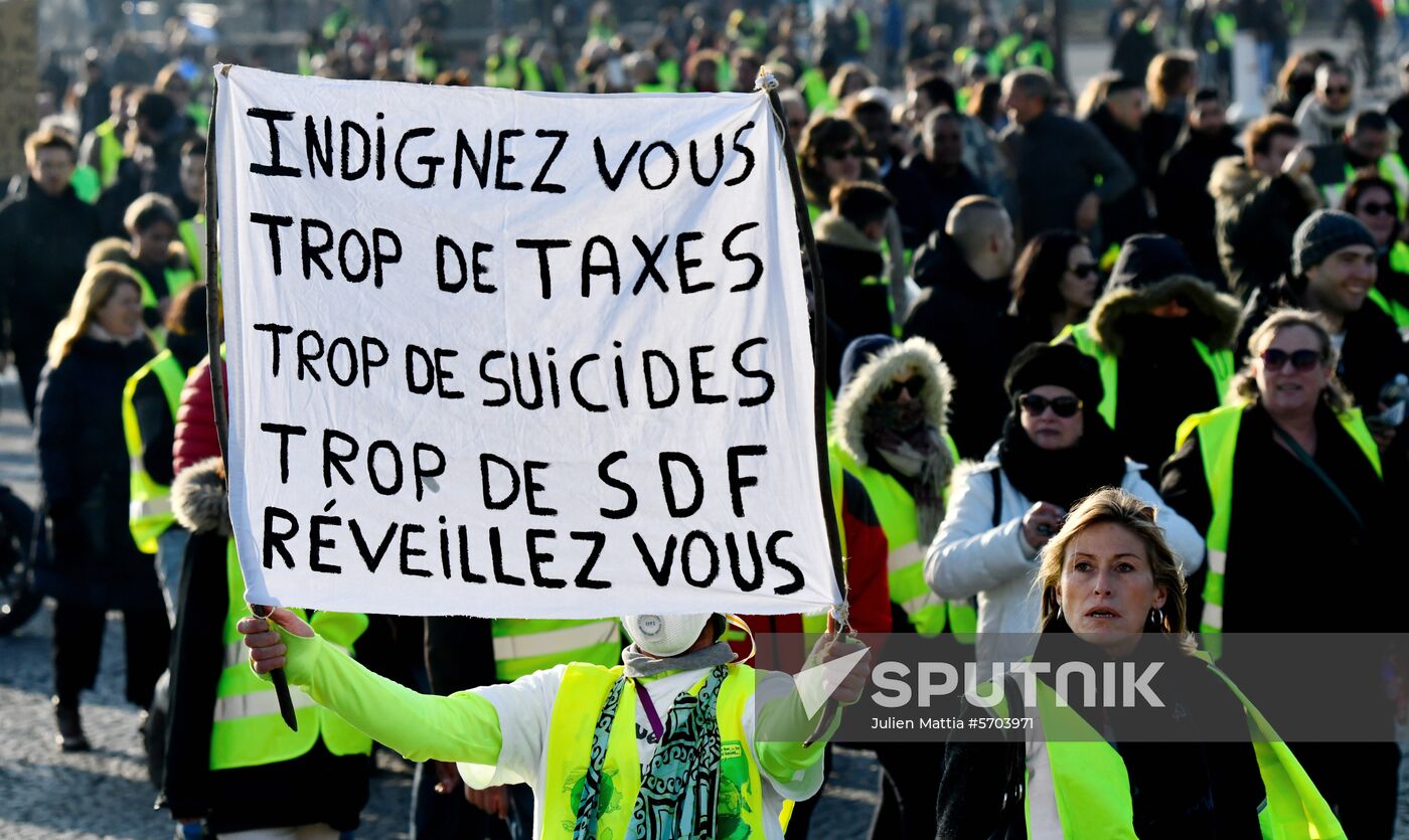 France Fuel Prices Protest