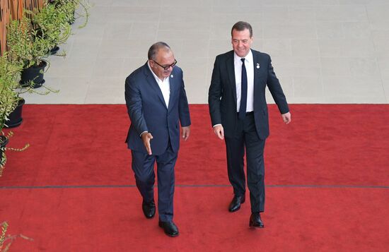 Russian Prime Minister Medvedev attends APEC summit in Papua New Guinea. Day Two