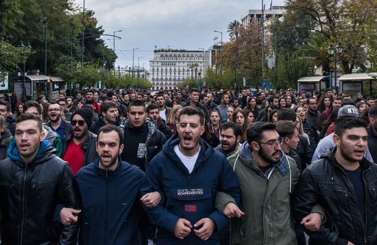 Greece Protest