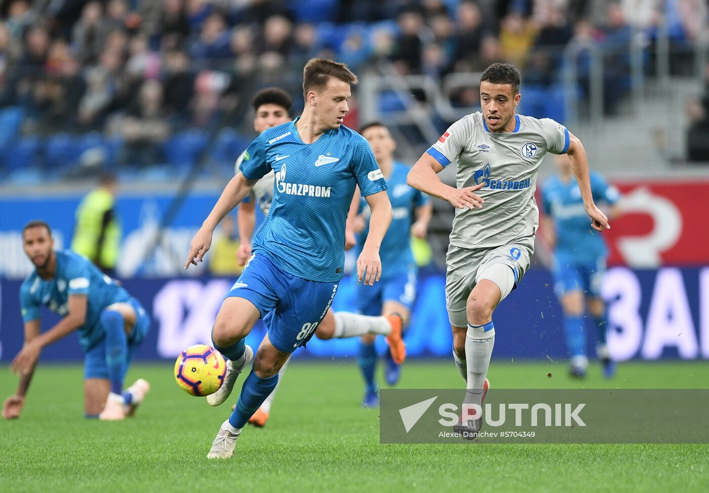 Russia Soccer Zenit - Schalke 04