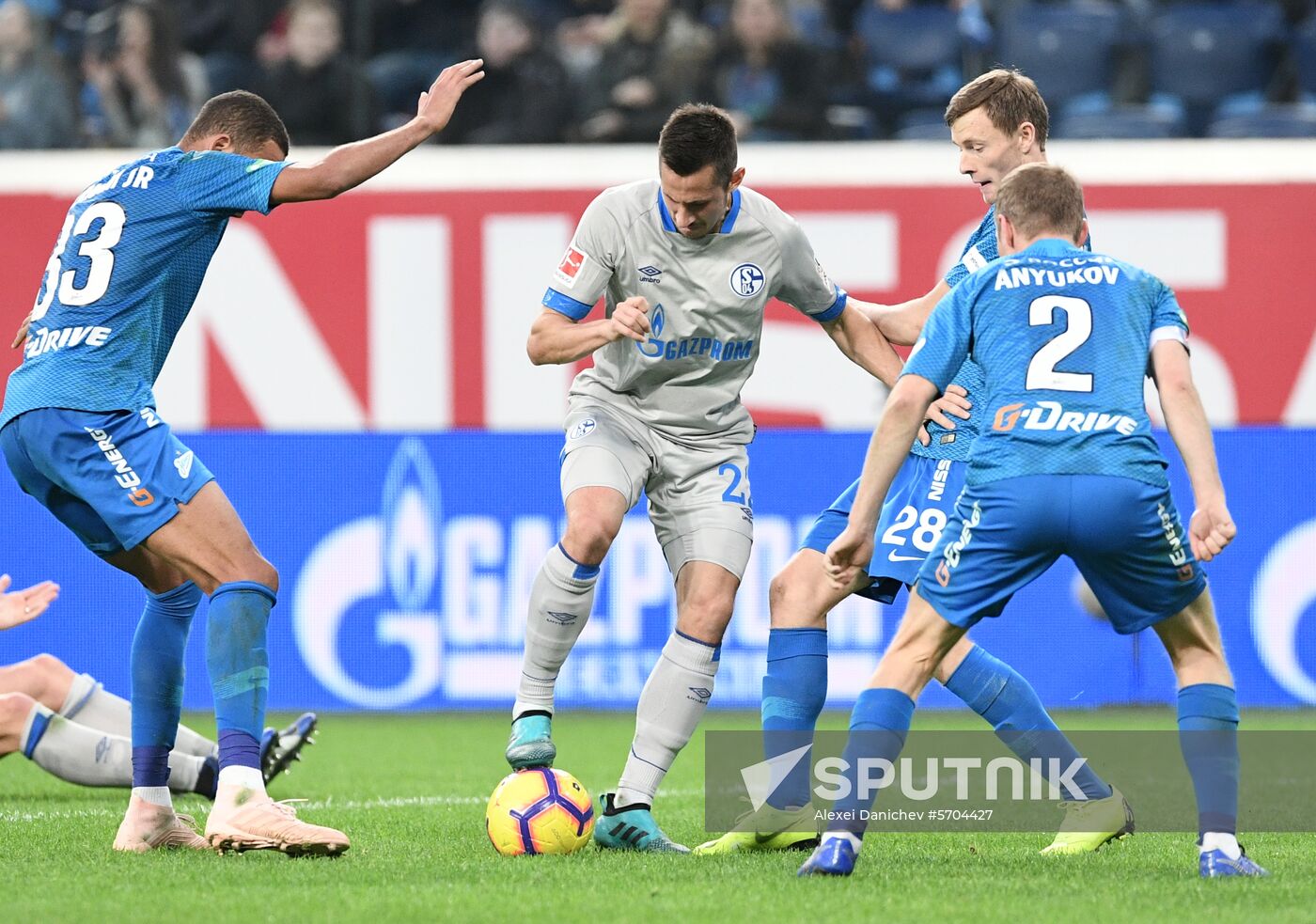 Russia Soccer Zenit - Schalke 04
